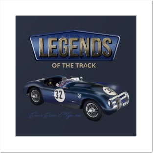 Legends: C Type Racer Posters and Art